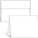 Ohuhu Blank White Cards and Envelopes 200 Pack - 5" x 7" Heavyweight Folded Cards and A7 Envelopes for DIY Greeting Cards Wedding Birthday Invitations Baby Shower Thank You Cards and All Occasions