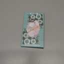 LETO for iPhone 13 Pro Max Case,Luxury Flip Folio Leather Wallet Cover with Fashion Designs for Girls Women,Card Slots Kickstand Protective Phone Shell for 13 Pro Max 6.7" Pink Purple Marble