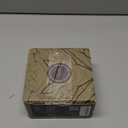 Gusto Nostro White Marble Coasters Set of 4 - Luxury Natural Stone Coasters for Drinks - Genuine Marble Kitchen Accessories, Round Artisanal Stone Coaster for Kitchen Counter, Coffee Table, Home Decor