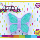 Anker Play Jumbo Shaped Glitter Sidewalk Chalk , Butterfly and Pink Donut