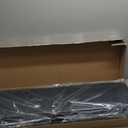 Flat Weight Bench, Utility Workout Adjustable Height Weight Bench Press with Thick Cushion & Anti-slip Foot Pads, Compact Strength Training for Exercise & Fitness, Home/Gym Easy Assembly