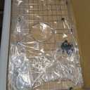 Serene Valley Sink Protector Grid 26-1/16" x 14-1/16", Centered Drain with Corner Radius 3-1/2", 304 Stainless Steel Material NLW2614C