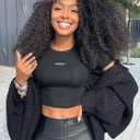 HUA Kinky Curly Half Wig for Black Women 180% Density 3 In 1 Seamless Flip Over Burmese Curly Half Wigs Protein Synthetic Hair Boast A Human Hair Like Touch 18 Inch Wear and Go Glueless Wigs Daily Use