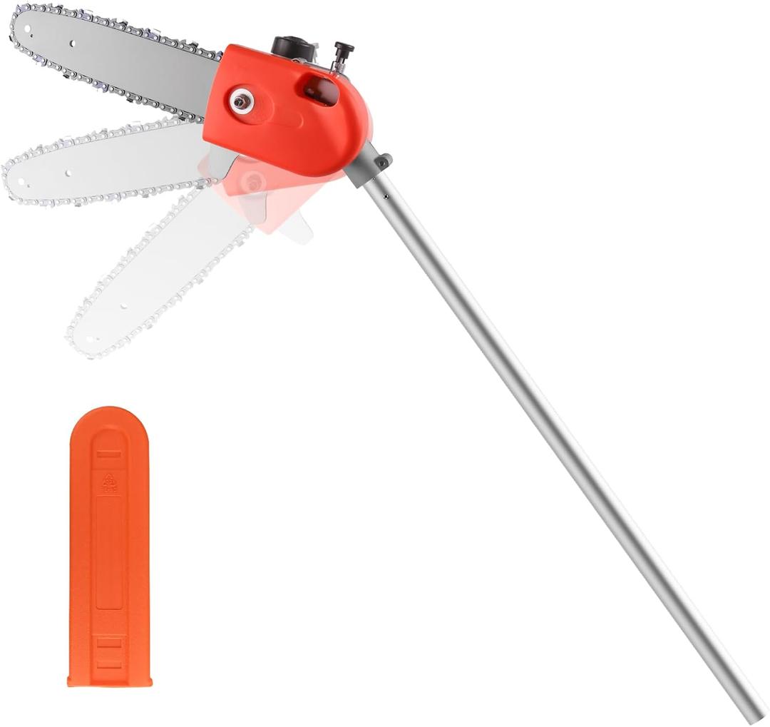 NEO-TEC 10" Pole Saw Attachment Universal, Automatic Lubrication Adjustable Pole Saws for Tree Trimming Cutting Limbs and Brush Sharp