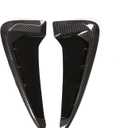 LLKUANG Carbon Fiber Style Side Wing Fender Air Guide Vents For BMW X5 F15 X5M F85 2014-2018P(without label)