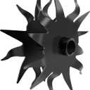 DEVONIC Cordless Tiller Cultivator Electric Replacement Blade1 Set Contains Two Blade Heads