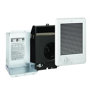 Cadet Com-Pak Electric Wall Heater Complete Unit With Thermostat (Model: CSC202TW, Part: 67507), 6825/5120 BTU, 240/208 Volt, 2000/1500 Watt, White