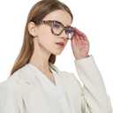 Oversized Reading Glasses for Women,3 Pack Blue Light Blocking Computer Spring hinge Readers