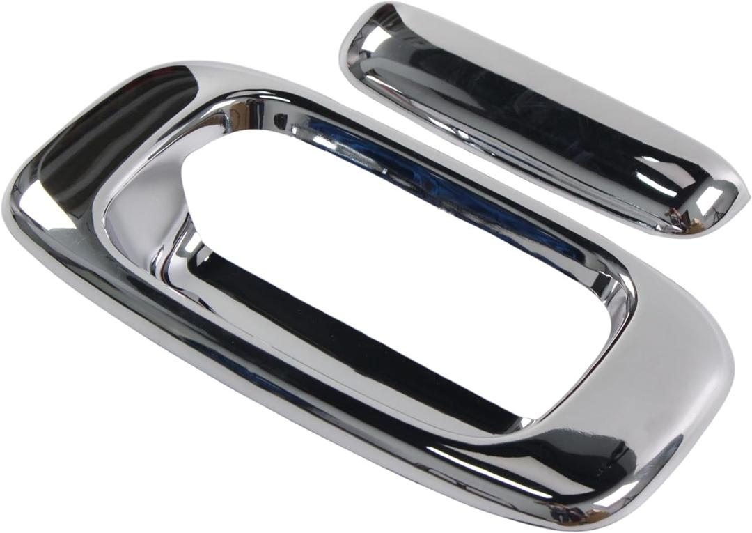 AUCERAMIC Chrome ABS Tailgate Handle Cover caps Fit 1999-2006 for Chevrolet Silverado GMC Sierra 1500 2500 2500HD 3500