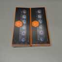 2 x modelones Nail Polish Set, 6 Colors 2025 Baby Blue Purple Nail Polish Set Shimmer Glitter Sliver Fast Drying Mini Nail Lacquer Kit Finger Manicure DIY Nail Art Home Salon Gift for Women Girl