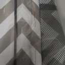 Extra Large Utility Tote Bag, Reusable Grocery Bags Foldable,Upgraded Metal Frame, With Sturdy Handles Reinforced Bottom Heavy Duty Oxford Fabric Moving Shopping Bags, Grey and White Ripples