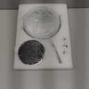 Flymiro Lighted Makeup Mirror,1x/10x Magnifying Vanity Mirror with Light,3000 mAh Rechargeable Light up Mirror,3 Colors Brightness Adjustable, 2-Sided, 8" Round,360 Rotation, Gift for Women