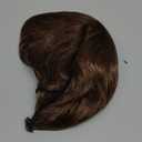 Kaneles Mens Short Brown Wig Synthetic Laeyered Natural Hair Costume Full Wig (Brown)