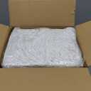 LINSIRON Crinkle Cut Paper Shred Filler, 5.2lb(83.2oz) White Crinkle Paper Grass Cushion Paper Streamer for Gift Box Basket Filler Christmas Wedding Birthday Handicraft Bridesmaid Wrapping Decoration