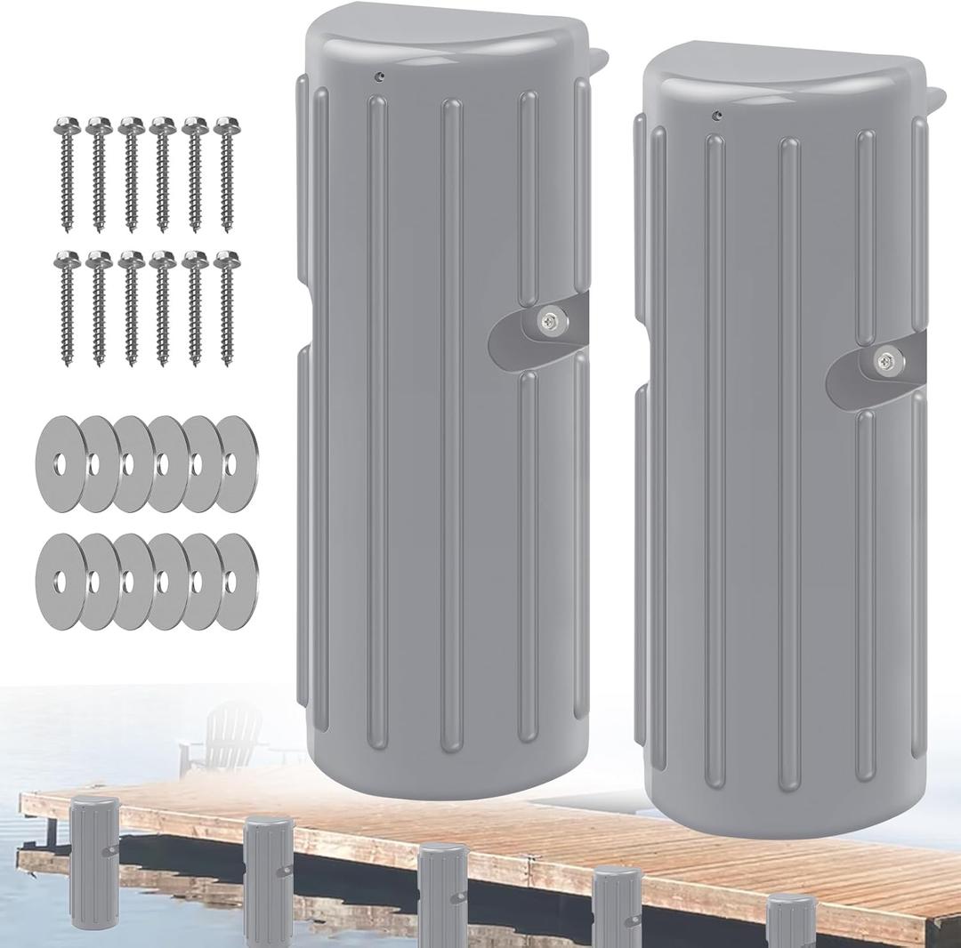 Dock Bumper Fender - Heavy Duty Boat Dock Bumpers for Edge & Side - Marine Fender Guard