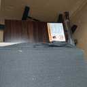 WLIVE Dresser with 4 Drawers, Storage Tower, Organizer Unit, Fabric Dresser for Bedroom, Hallway, Entryway, Closets, Sturdy Steel Frame, Wood Top, Easy Pull Handle, Dark Grey