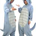 ABPTBAZ Dinosaur Costume Adult, Dinosaur Onesie Adult Triceratops Animal Cosplay Pajamas for Women men (X-Large)