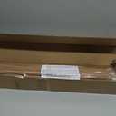 LazBlinds No Tools No Drill Cordless Bamboo Roman Shades, Light Filtering Window Treatment, Roll Up Bamboo Blinds for Window 29'' W x 64'' H, Squirrel