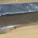Mailbox Post for Outside,43x4x4 inch In-Ground Mount Mailbox Post, Style: 43" Mounting Post+Double Plate
