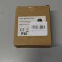 6.56 Ft Mini Green Ivy Leaves Fairy String Lights Battery Operated with Hemp Rope, 20 LED Battery Powered Garland Plant Vine Fairy Light for Bedroom Party Holiday Patio Decor (Warm White)