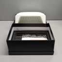 L'UGX Professional Nail Curing Lamp for Gel Polish Dryer 72W LED UV Nail Lights with Arm Rest Pillow & Retractable Tray,Perfect for Manicure & Pedicure at Salon & Home - Plug-in Nail Lamp