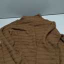 PRETTYGARDEN Womens Mock Neck Oversized Sweaters 2026 Long Sleeve Pullover Fall Sweater Knit Jumper Tops Winter Clothing, L