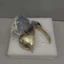 Pelican Key Holder Statues,Fun Animal Hippo Candy Dish,Candy Dish for Office Desk Unique,Modern Key Holder for Pelican Figurine,Suitability Desk candy bowl and Entry Table Decor Items(Silver