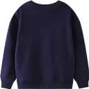 Baby Toddler Boy's Cotton Crewneck Sweatshirt Christmas Clothing 1-7Y (Blue)