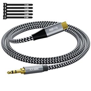 Aux to USB C Cable 25 FT, USB C to 3.5mm Audio Aux Jack Cable, Hi-Fi Stereo Cord, Headphone Car Auxiliary Cable, Compatible with iPhone 16/15 Plus/Pro/Pro Max, Galaxy S24/23 iPad Pro Air Pixel 9