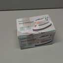 BEAUTURAL Mini Travel Steam Iron for Clothes with Dual Voltage, Temperature Control, Non-Stick Soleplate and Cord Storage, Ideal for Sewing, Quilting and Handcraft (Pink)