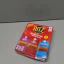 RITZ Fresh Stacks Original, Everything, and Garlic Butter Crackers Variety Pack, Travel Snacks, 8.85 oz (6 Multi Snack Packs),  Best By 12 AUG 2026