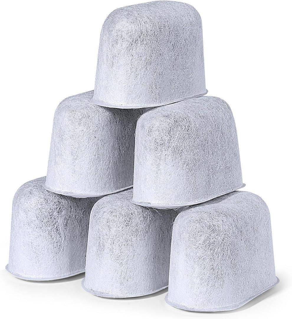 Premium 6-Pack Keurig Compatible Water Filters Replacement by Fanativita, Fit All Keurig Brewers 