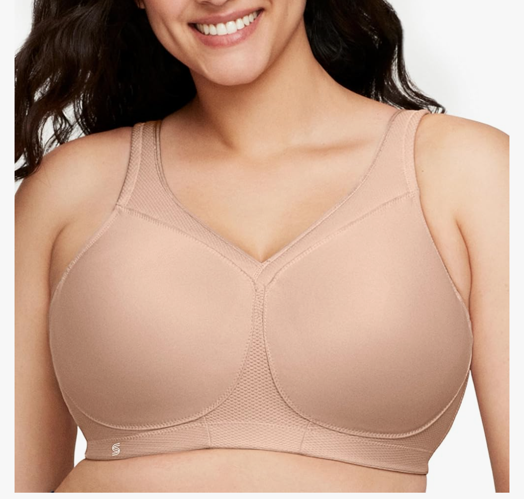 Glamorise Women's Plus Size MagicLift Seamless Sports Bra Wirefree 1006
48C