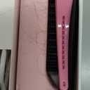 Go Brush Pro 2026 Hair Straightener Brush 300 Million Negative Ionic Portable Hair Straightener Comb for Women with 4 Temps Fast Heating MCH Ceramic Coating Smooth Frizz Hair Light Pink