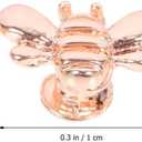 Angoily 12 Pcs Strap Decorative Ring Strap Decors Watch Band Bee Strap Charm Decorative Charms Nails Studs (1X0.7CM, Assorted Color)