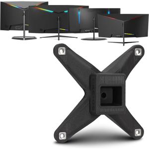 3IDEE VESA Mount Adapter Compatible with Sceptre Monitor (C255B-FWT240, C305B-200UN, C305W-2560UN, C345B-QUT168) VESA 75x75, Sceptre Monitor Mount Adapter, Easy Installation, Stable & Robust (1-Pack)