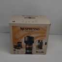 Nespresso Vertuo Next Deluxe Coffee and Espresso Maker, Pure Chrome with Aeroccino Milk Frother,1.1 liter, Black