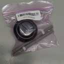 Dual-Flush 48mm Toilet Push Button, Round Design,Matt Black Universal Fit