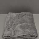 KMUSET Kids Blanket for Boys Girls 30x40 inches, Soft Cozy Fuzzy Swaddle Throw Blanket, Small Fleece Blanket for Crib Stroller, Grey