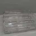 SMRCAD Egg Holder for Fridge, Automatic Steady Rolling Egg Dispenser with Silicone Bumpers & Handle for Refrigerator, Large Capacity Egg Organizer with Lid