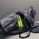 Waterproof Car Cover for 2011-2025 VW Jetta, All Weather Sedan Outdoor Sun UV Rain Dust Snow Wind Protection Cover for Automobiles with Zipper Door & Windproof Bands (Gery)