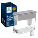 Brita UltraMax Large Water Dispenser With Standard Filter, BPA-Free, Reduces Copper, Cadmium and Mercury Impurities, Lasts 2 Months or 40 Gallons, Includes 1 Filter, Kitchen Accessories, Large 27-Cup (Gray)