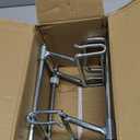 2 Pcs Commercial Ladder Hook Attachment for Utility Carts Stainless Steel Ladder Hanging Hooks for Storage, Utility Cart Accessories