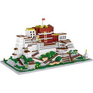 10000pcs Bricks Potala Palace 3D Plastic Model Architecture Micro Bricks for Adults Building Blocks Toy Kits Assemble Decoration