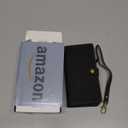 TwoHead Designed for iPhone 14 Pro Wallet Case with Card Holder Detachable Magnetic Phone Case PU Leather Wallet Phone Case Case Wallet for Women/Men with Wrist Strap(Black)