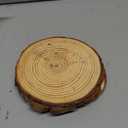 20Pcs Large Unfinished Wood Slices for Centerpieces,5.1-5.5Inch Wood Circle