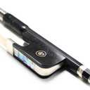 Full Size Carbon Fiber Viola Bow (White 4/4)
