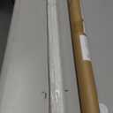 Landical 2 Set 3 ft White Aluminum Sliding Door Track Set for 1/4" Thick Panels Closet Glass Doors Cabinet Window Aluminum Alloy Metal Sliding Track