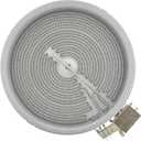 MEE62385201 Range Dual Radiant Surface Element Heater 6/9 Inch, 3200W/1400W OEM Replacement Parts for LG Electric Range