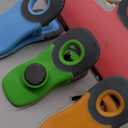 Soft Grip Bag Clips, Assorted,  & JOIE STAR FLOWER Set Of 2 Shaped Silicone Tray W/Lid Sealed Spill